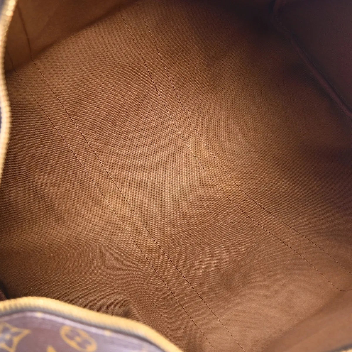 Louis Vuitton Keepall Bag Monogram Canvas Brown Canvas Travel Bag Bag (Pre-Owned)