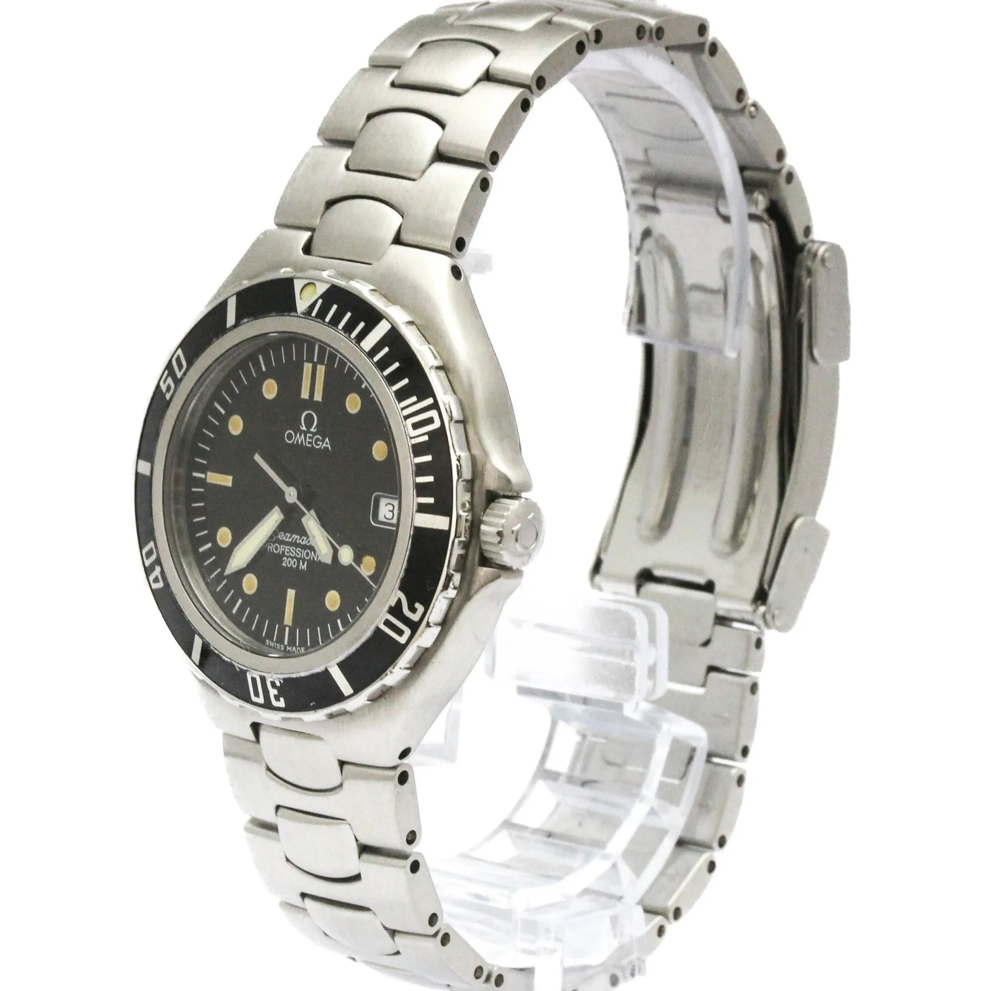 Omega Seamaster Professional 200 Pre Bond Chronometer Quartz Watch Stainless Steel Watch (Pre-Owned)