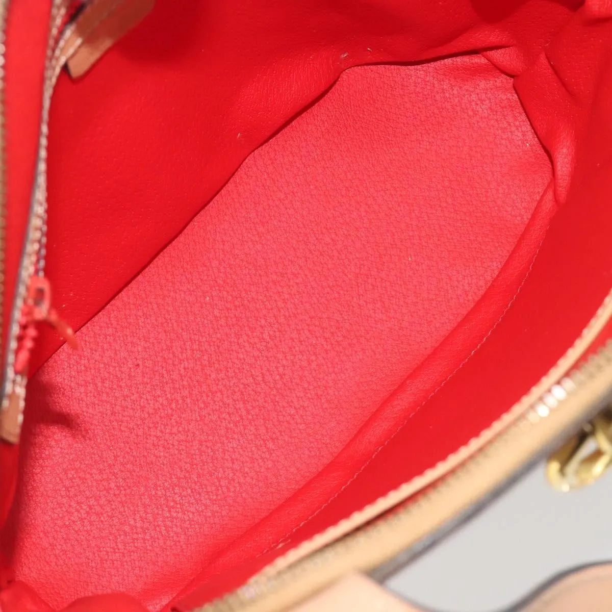 Celine Vintage Leather Beige Leather Shoulder Bag Bag (Pre-Owned)
