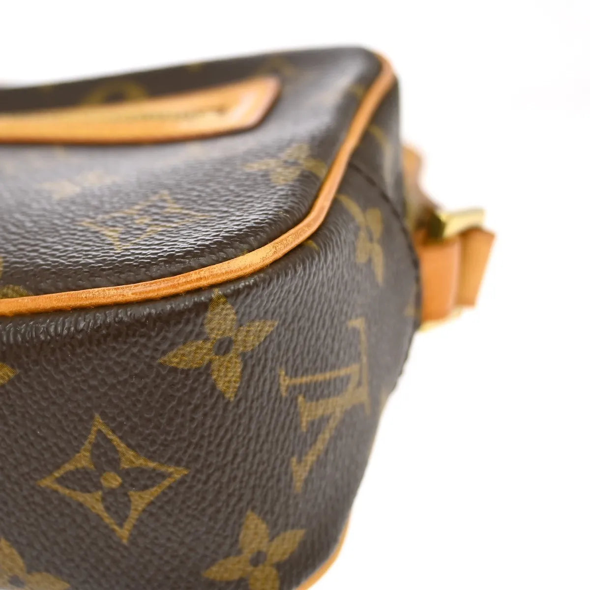 Louis Vuitton Cite Pochette Monogram Canvas Brown Canvas Clutche & Pouche Bag (Pre-Owned)