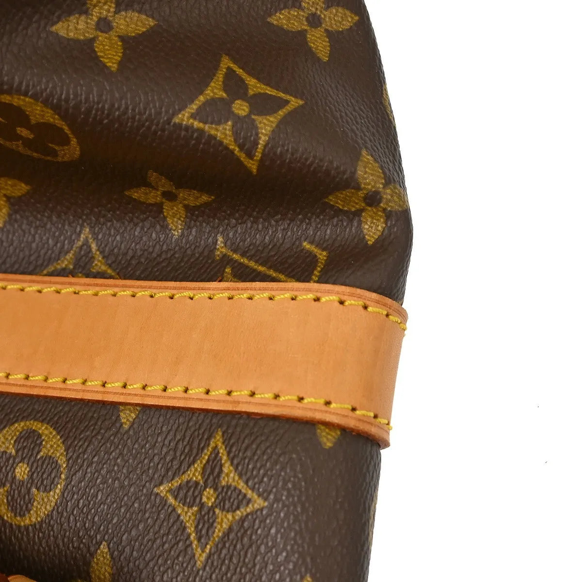 Louis Vuitton Keepall Monogram Canvas Brown Canvas Travel Bag Bag (Pre-Owned)