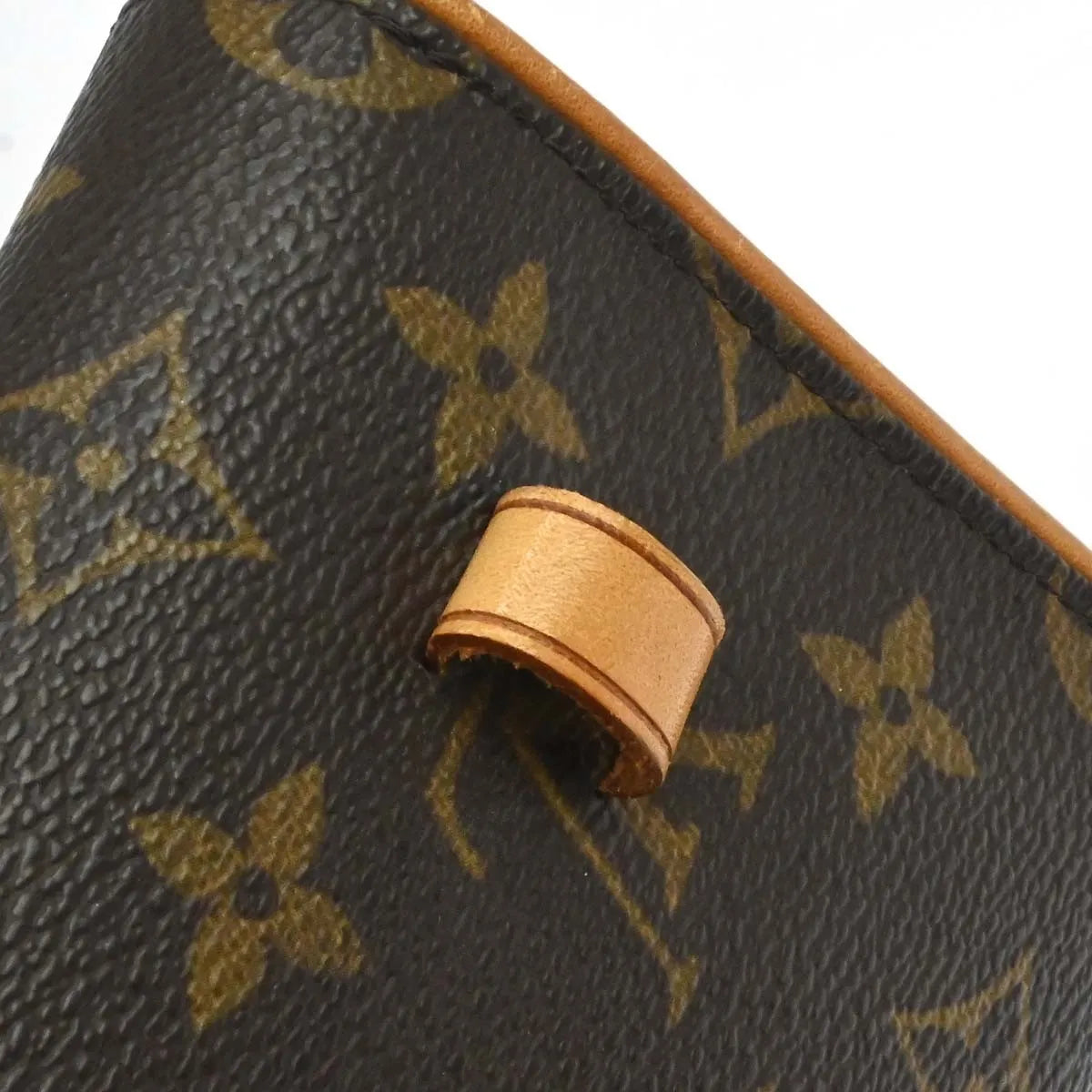 Louis Vuitton Florentine Pochette Monogram Canvas Brown Canvas Clutche & Pouche Bag (Pre-Owned)