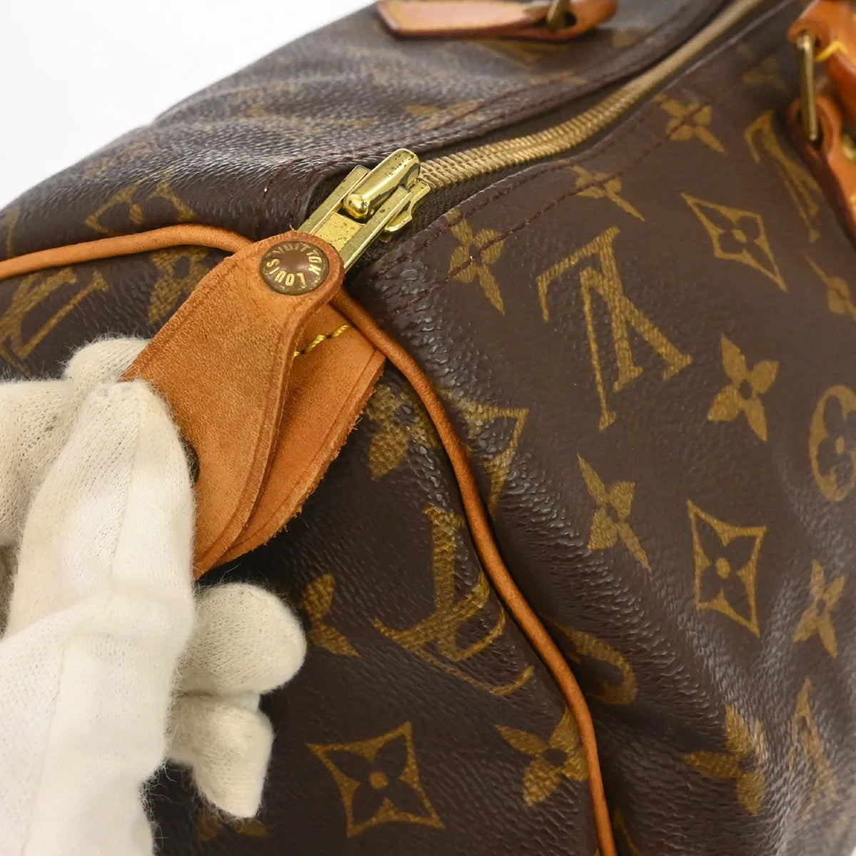 Louis Vuitton Speedy Monogram Canvas Brown Canvas Handbag (Pre-Owned)