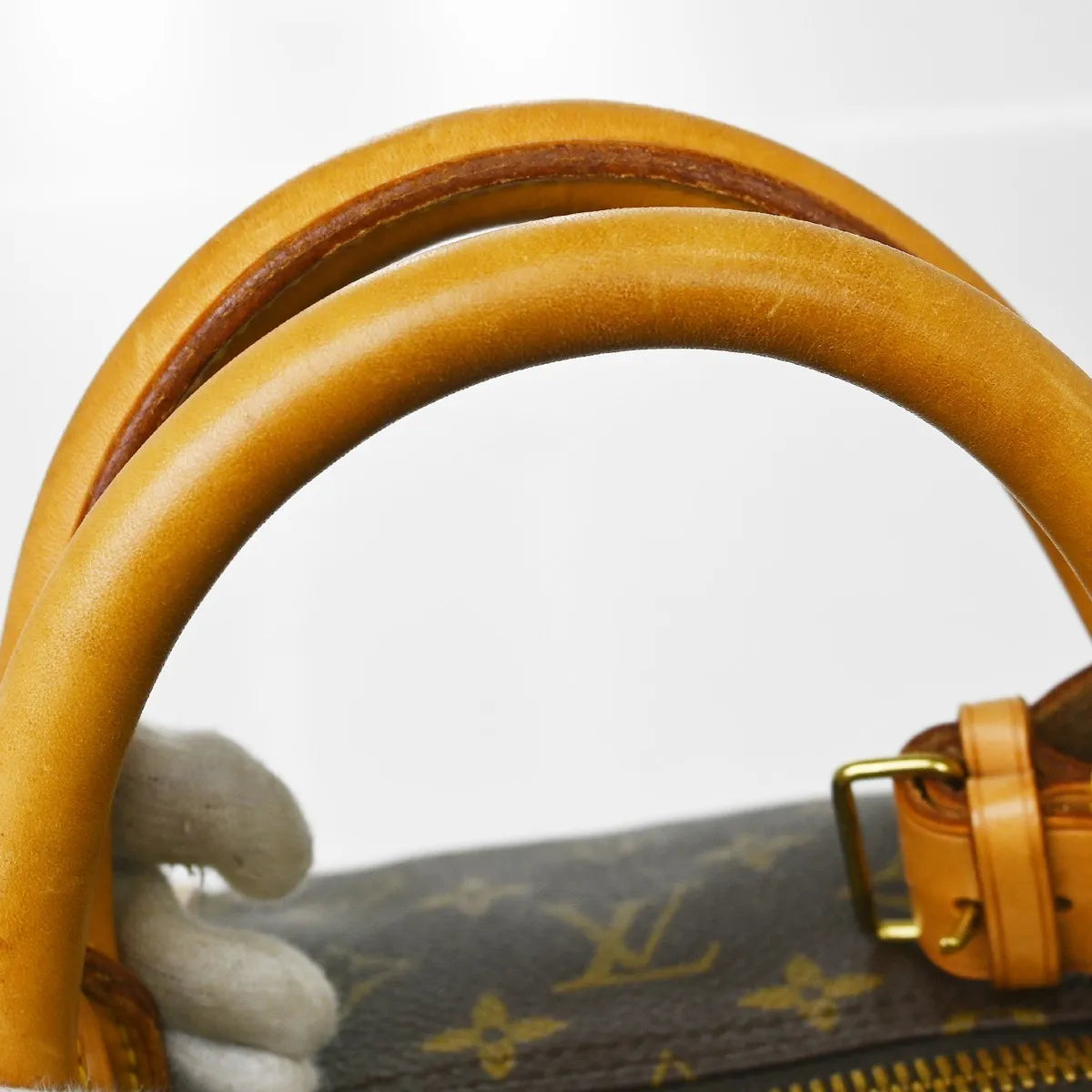 Louis Vuitton Keepall Bandouliere Monogram Canvas Brown Canvas Travel Bag Bag (Pre-Owned)