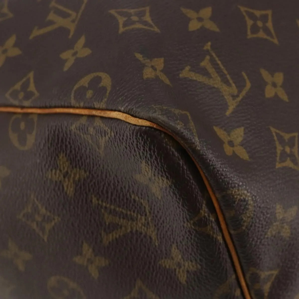 Louis Vuitton Keepall Monogram Canvas Brown Canvas Travel Bag Bag (Pre-Owned)