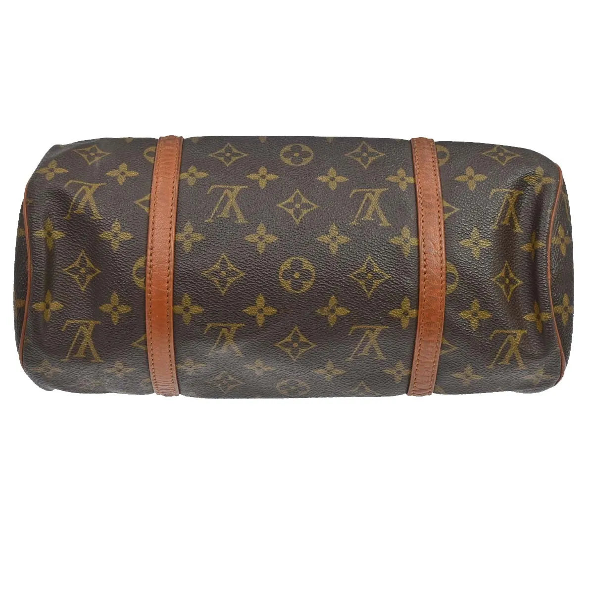 Louis Vuitton Papillon Monogram Canvas Brown Canvas Handbag (Pre-Owned)