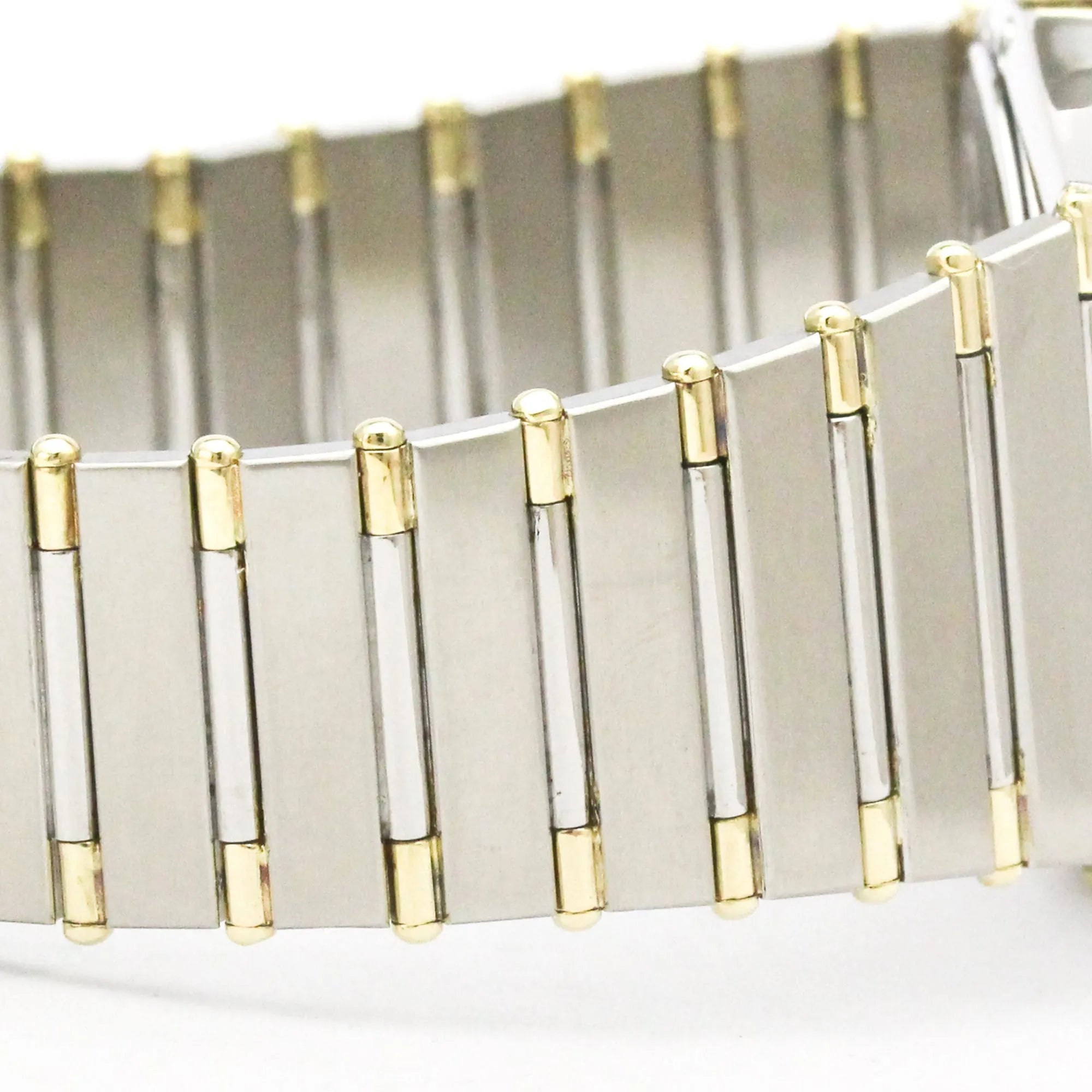 Omega Constellation Quartz Stainless Steel And Yellow Gold Watch (Pre-Owned)