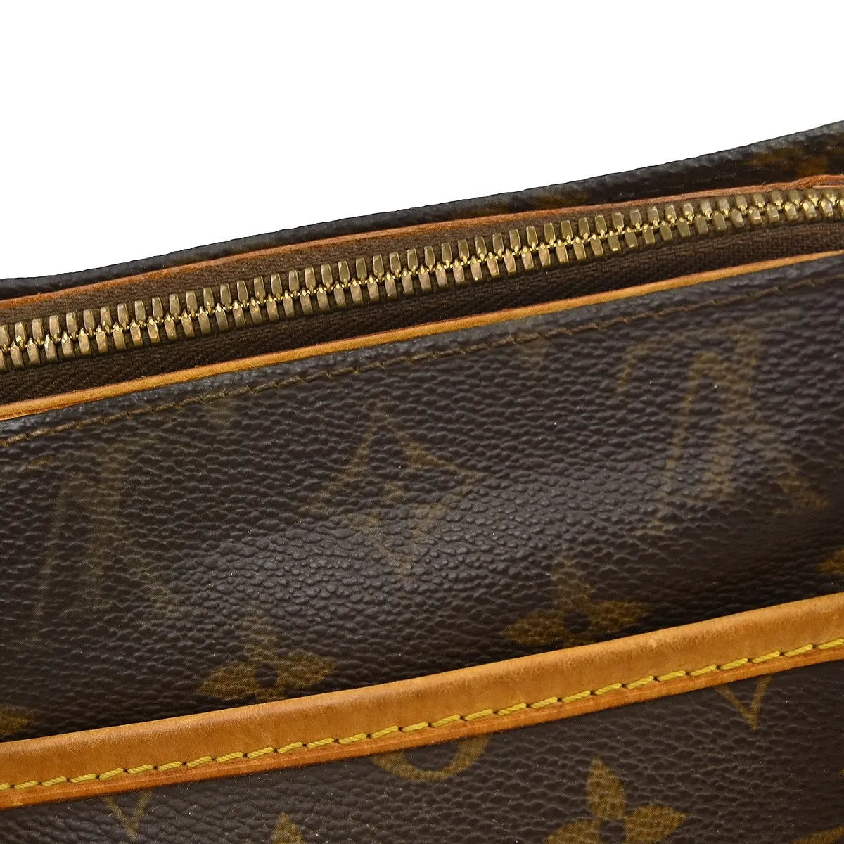 Louis Vuitton Popincourt Monogram Canvas Brown Canvas Shoulder Bag Bag (Pre-Owned)