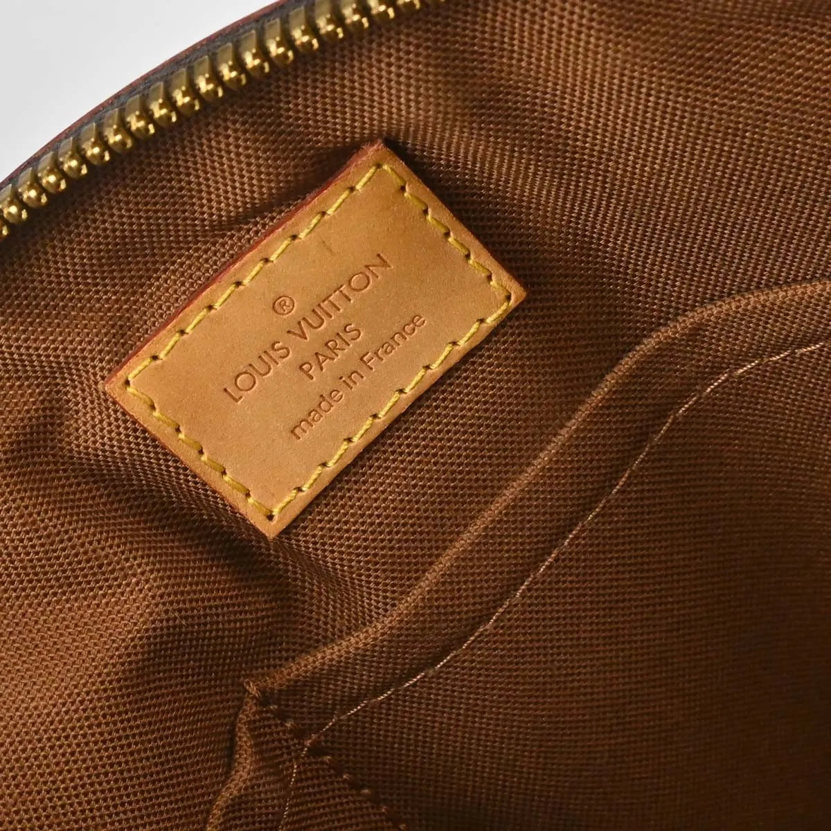 Louis Vuitton Tivoli Monogram Brown Canvas Handbag (Pre-Owned)