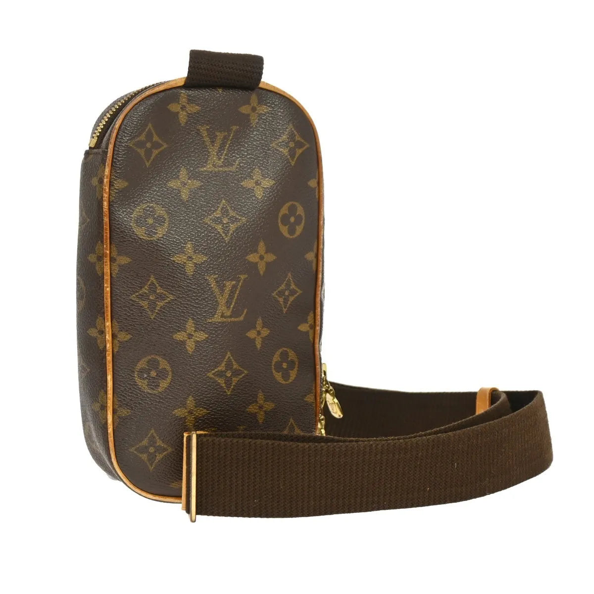Louis Vuitton Pochette Gange Monogram Canvas Brown Canvas Clutche & Pouche Bag (Pre-Owned)