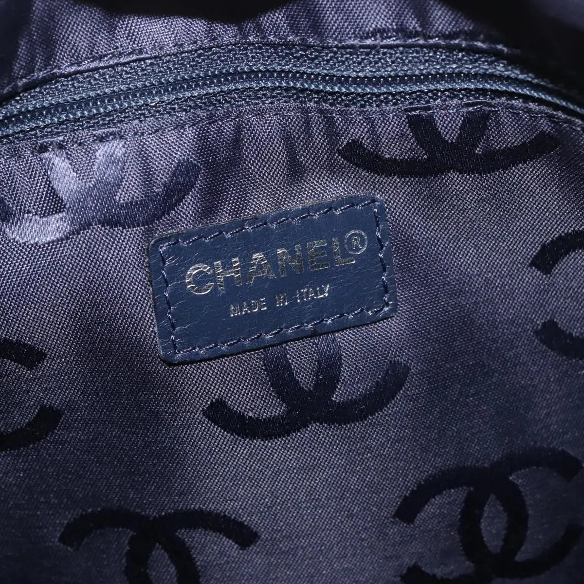 Chanel Cc Shoulder Bag Denim Blue Denim_Jeans Shoulder Bag Bag (Pre-Owned)