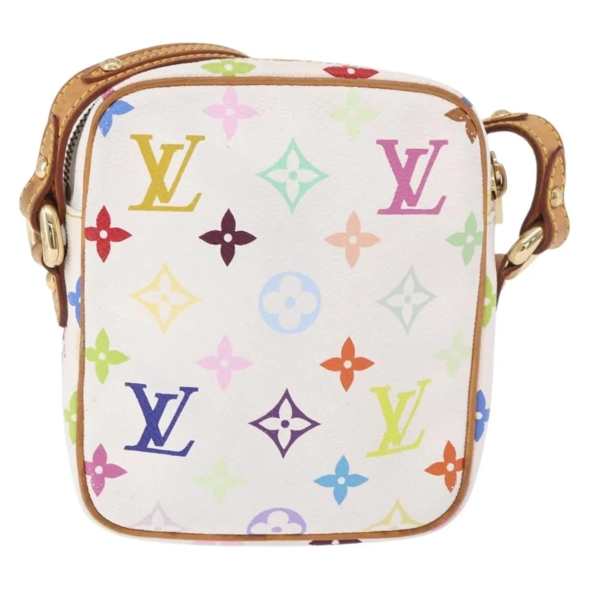 Louis Vuitton Rift Monogram Multicolor White Canvas Shoulder Bag Bag (Pre-Owned)