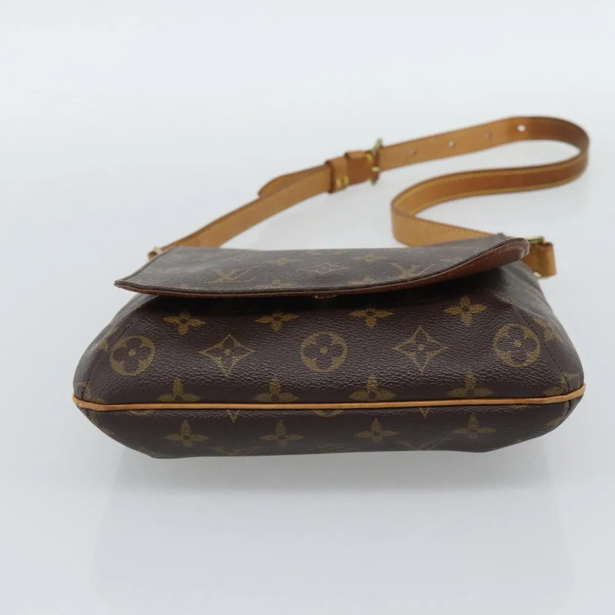 Louis Vuitton Musette Salsa Monogram Canvas Brown Canvas Shoulder Bag Bag (Pre-Owned)