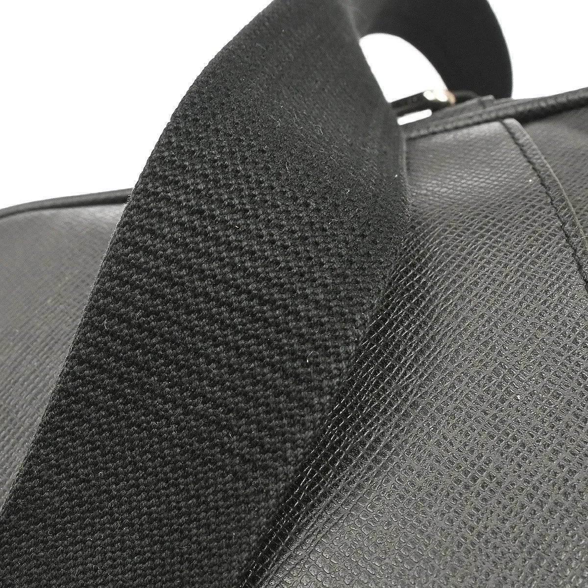 Louis Vuitton Dimitri Messenger Taiga Leather Black Leather Shoulder Bag Bag (Pre-Owned)