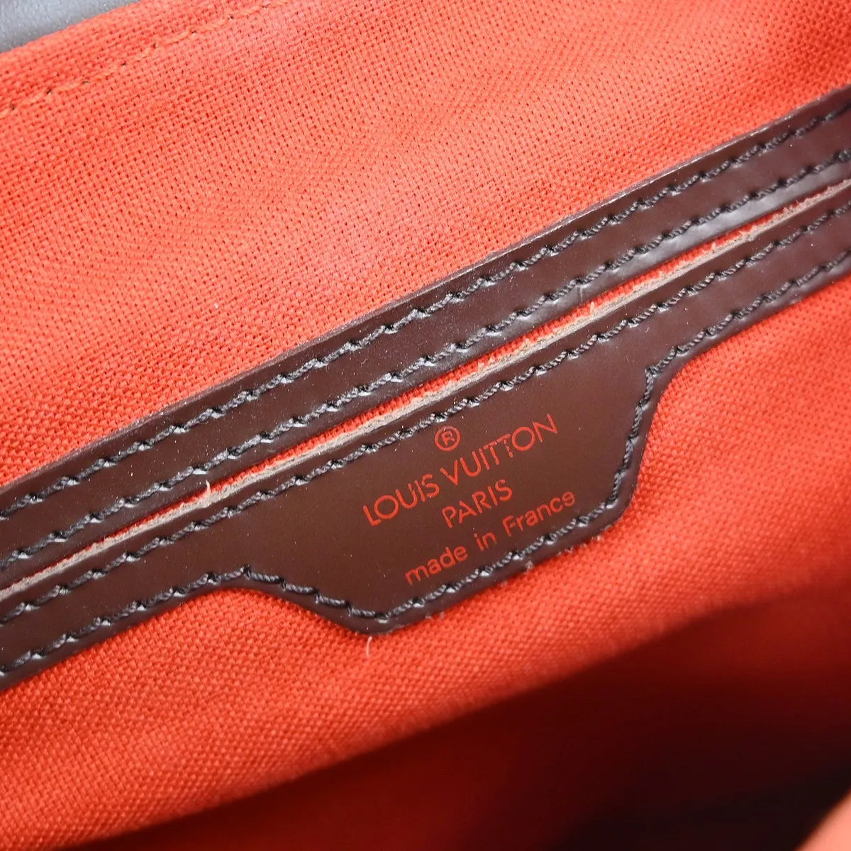 Louis Vuitton Soho Damier Brown Canvas Backpack Bag (Pre-Owned)