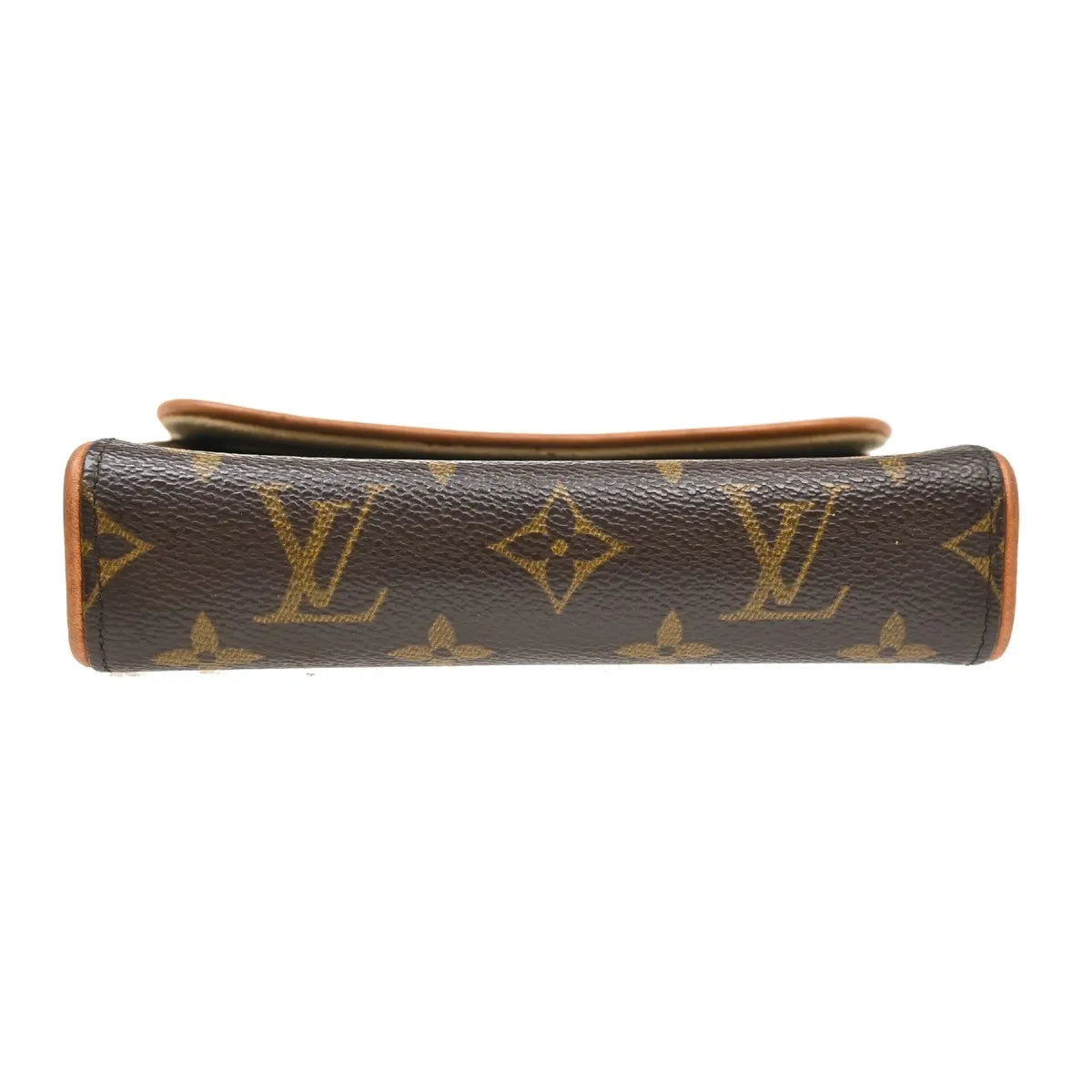 Louis Vuitton Florentine Waist Monogram Canvas Brown Canvas Clutche & Pouche Bag (Pre-Owned)