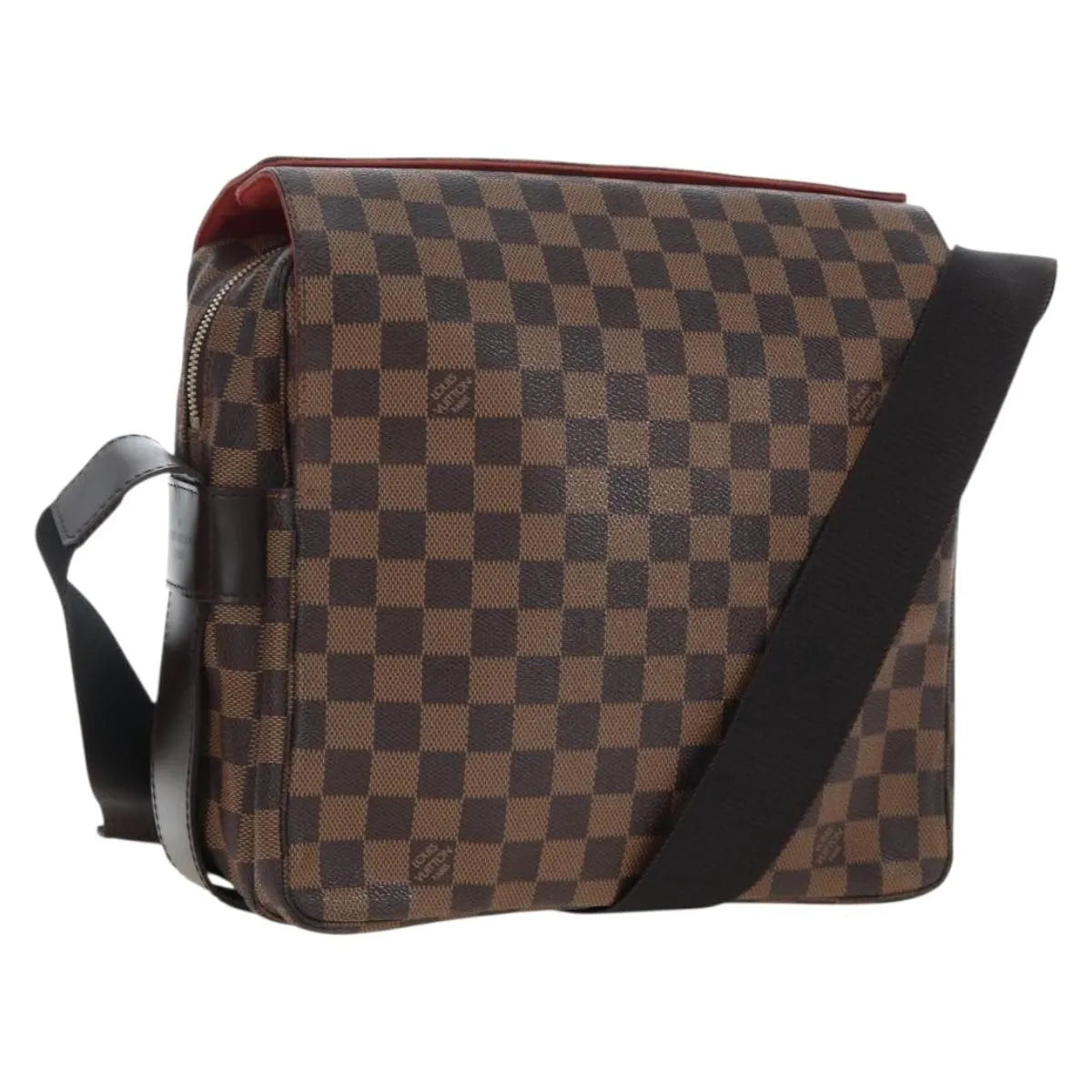 Louis Vuitton Naviglio Damier Brown Canvas Shoulder Bag Bag (Pre-Owned)