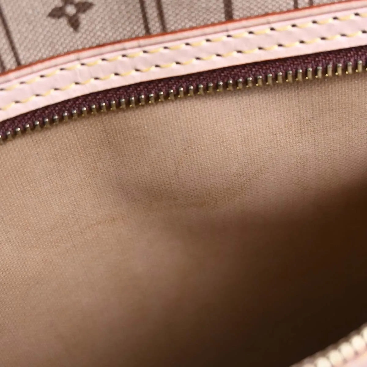Louis Vuitton Neverfull Tote Monogram Canvas Brown Canvas Handbag (Pre-Owned)