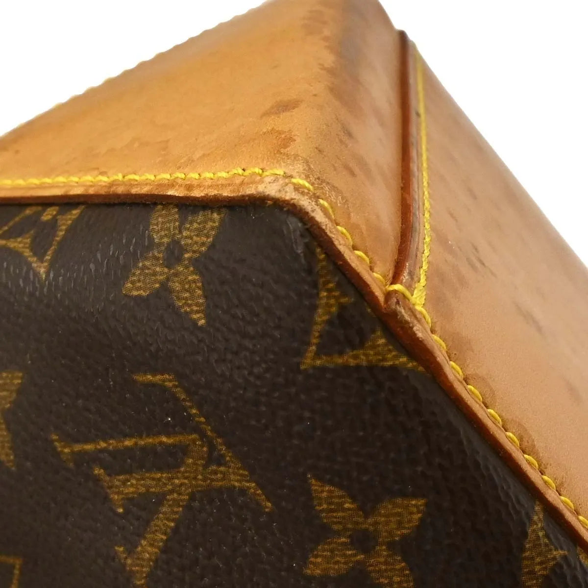 Louis Vuitton Cabas Mezzo Monogram Canvas Brown Canvas Tote Bag Bag (Pre-Owned)