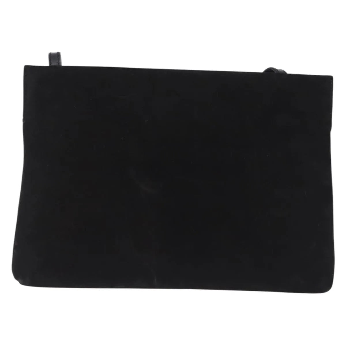 Salvatore Ferragamo Vala Suede Black Suede Shoulder Bag Bag (Pre-Owned)