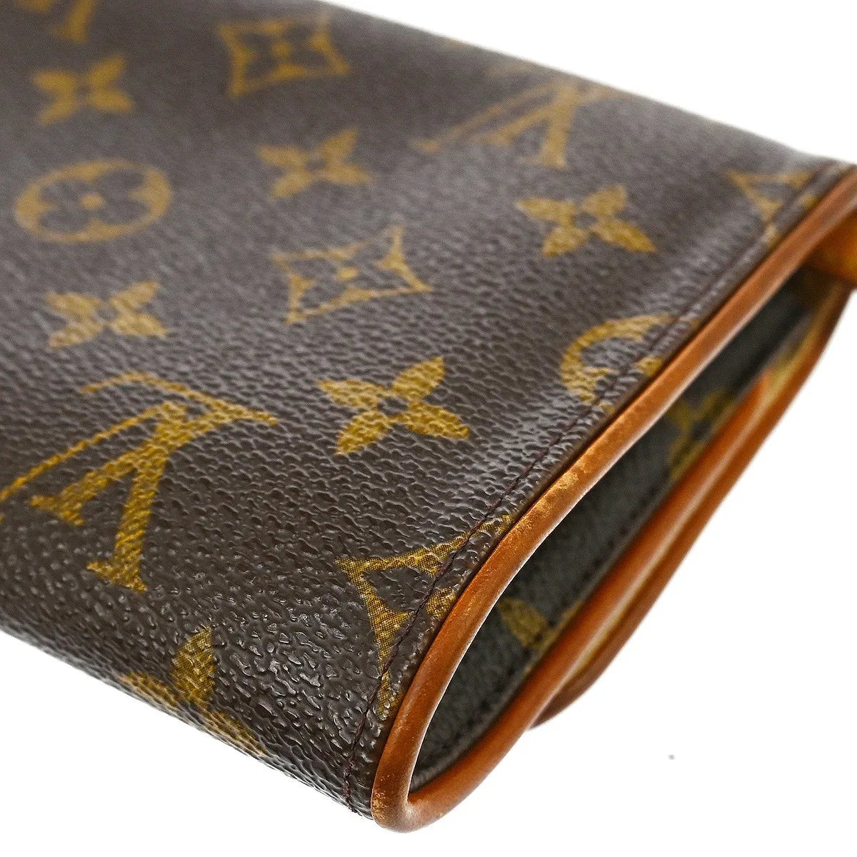 Louis Vuitton Twin Monogram Brown Canvas Clutche & Pouche Bag (Pre-Owned)