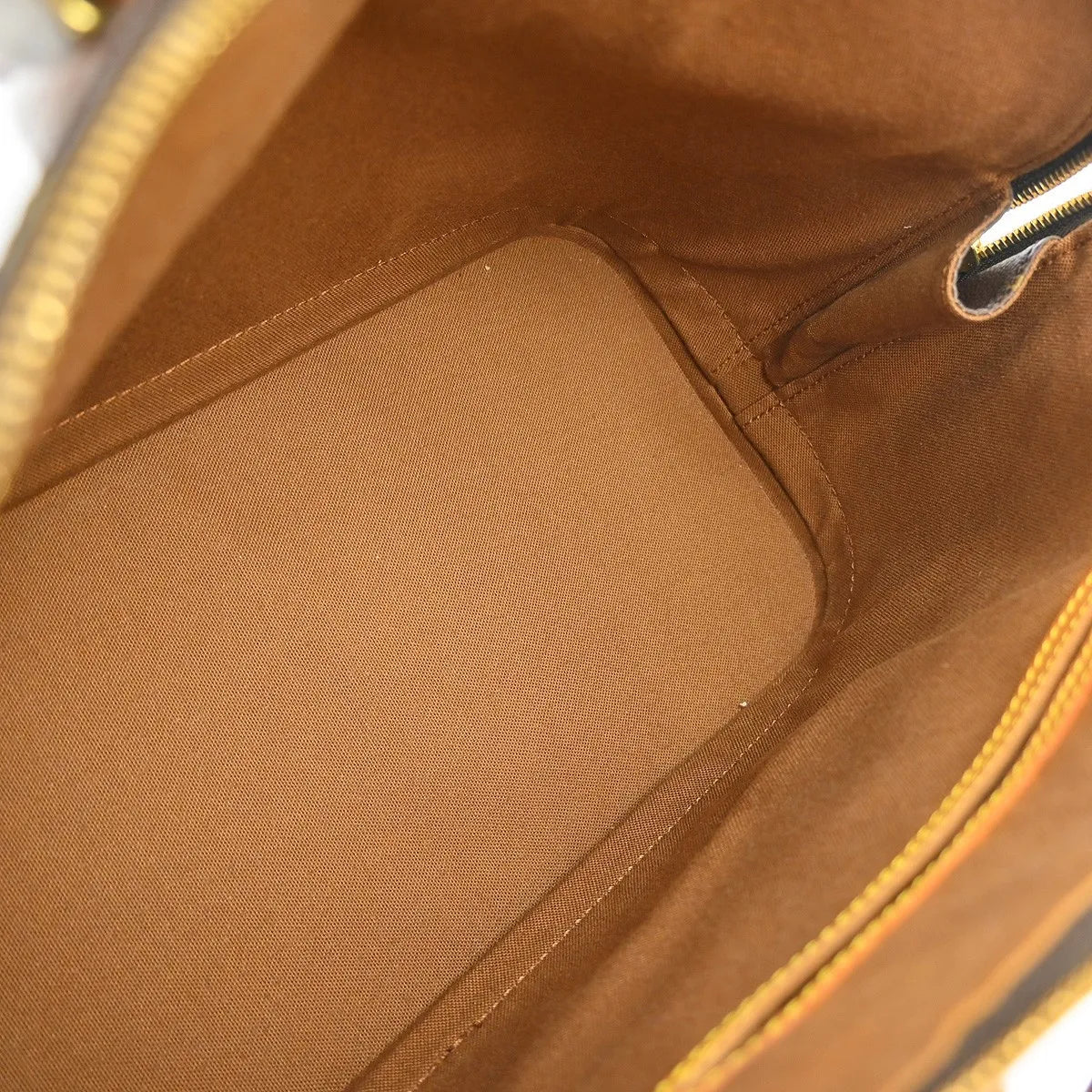 Louis Vuitton Vintage Alma Monogram Canvas Brown Canvas Handbag (Pre-Owned)