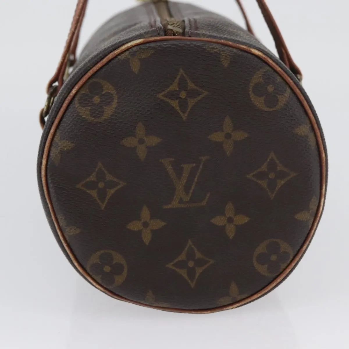 Louis Vuitton Papillon Monogram Canvas Brown Canvas Handbag (Pre-Owned)