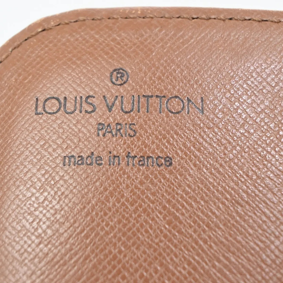 Louis Vuitton Cartouchiere Monogram Brown Canvas Shoulder Bag Bag (Pre-Owned)