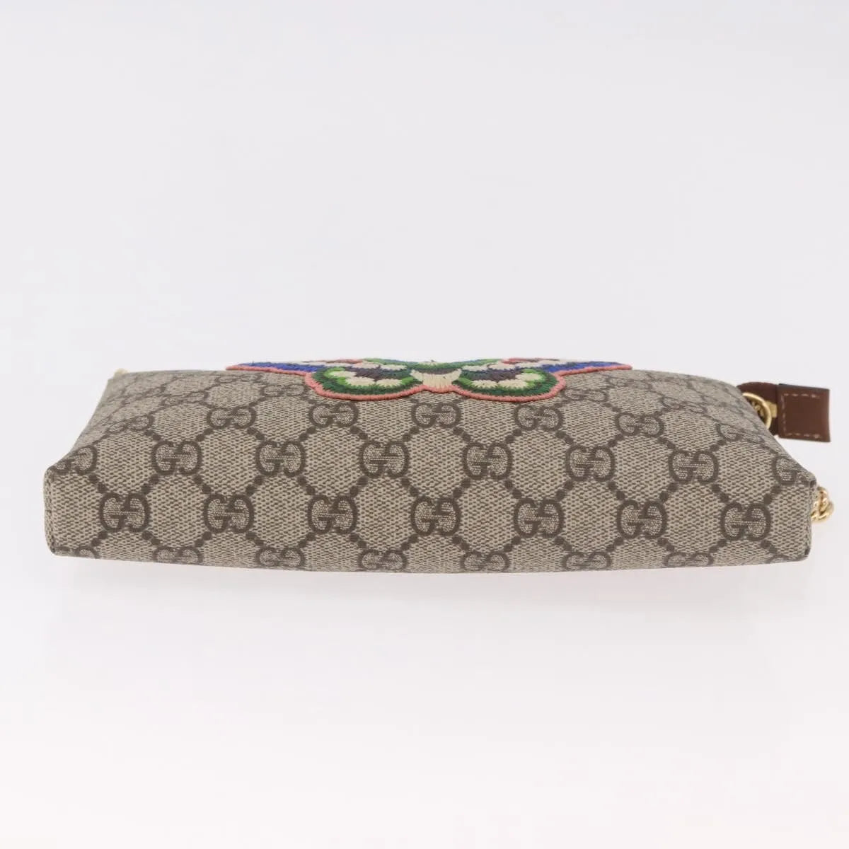 Gucci Pochette Gg Canvas Beige Pvc Clutche & Pouche Bag (Pre-Owned)