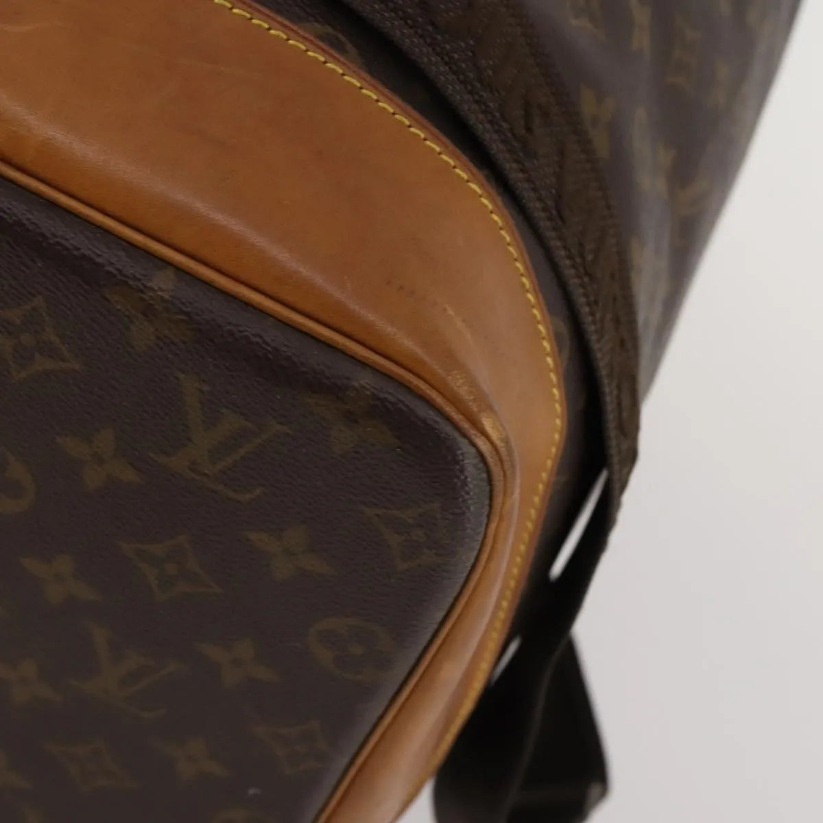 Louis Vuitton Sac Marin Monogram Canvas Brown Canvas Shoulder Bag Bag (Pre-Owned)