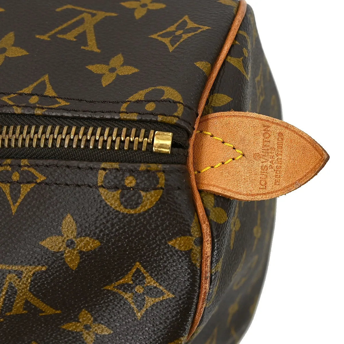 Louis Vuitton Keepall Bag Monogram Canvas Brown Canvas Travel Bag Bag (Pre-Owned)