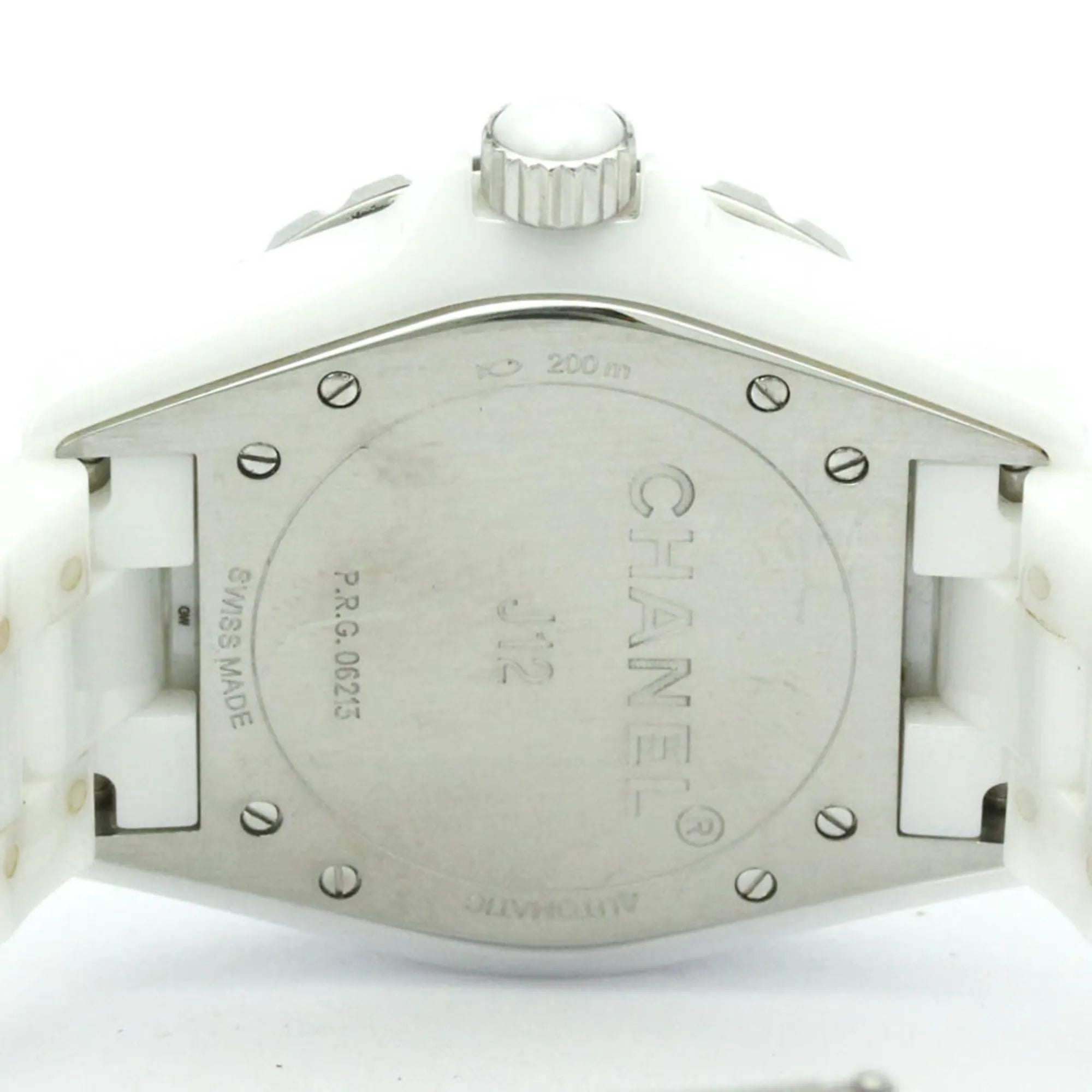 Chanel J12 Automatic Watch Ceramic And Stainless Steel Watch (Pre-Owned)