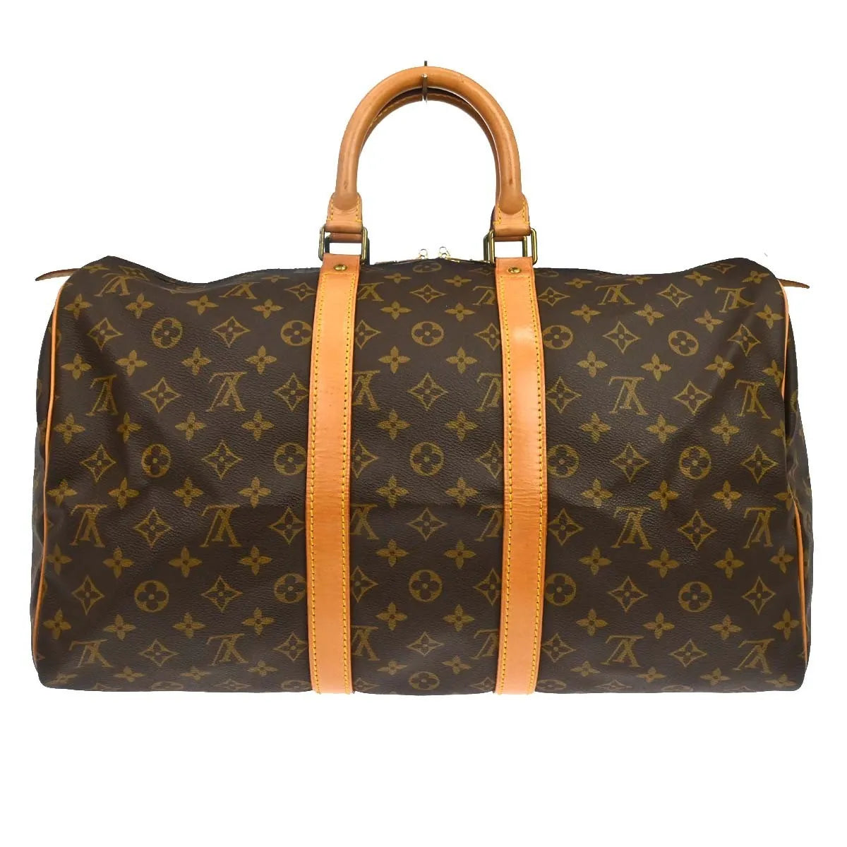 Louis Vuitton Keepall Monogram Canvas Brown Canvas Travel Bag Bag (Pre-Owned)