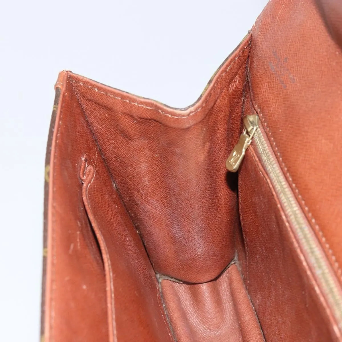 Louis Vuitton Dame Pochette Monogram Canvas Brown Canvas Clutche & Pouche Bag (Pre-Owned)