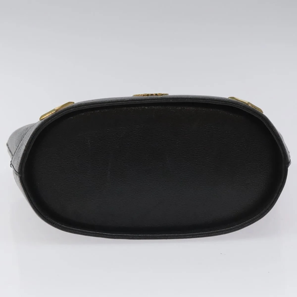MCM Vintage Leather Black Leather Handbag (Pre-Owned)