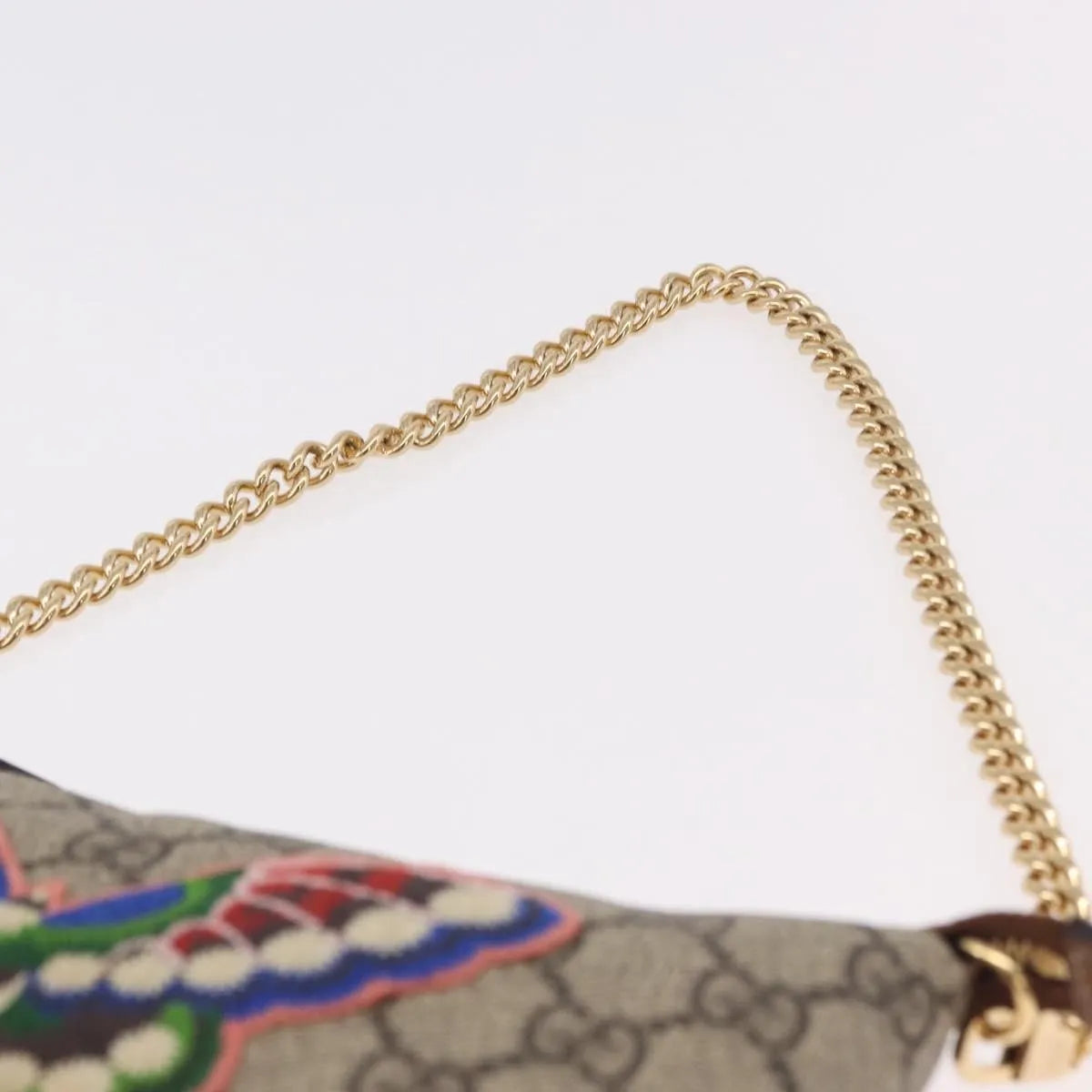 Gucci Pochette Gg Canvas Beige Pvc Clutche & Pouche Bag (Pre-Owned)