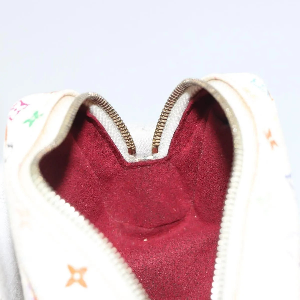 Louis Vuitton Wapity Trousse Monogram Multicolor White Canvas Clutche & Pouche Bag (Pre-Owned)