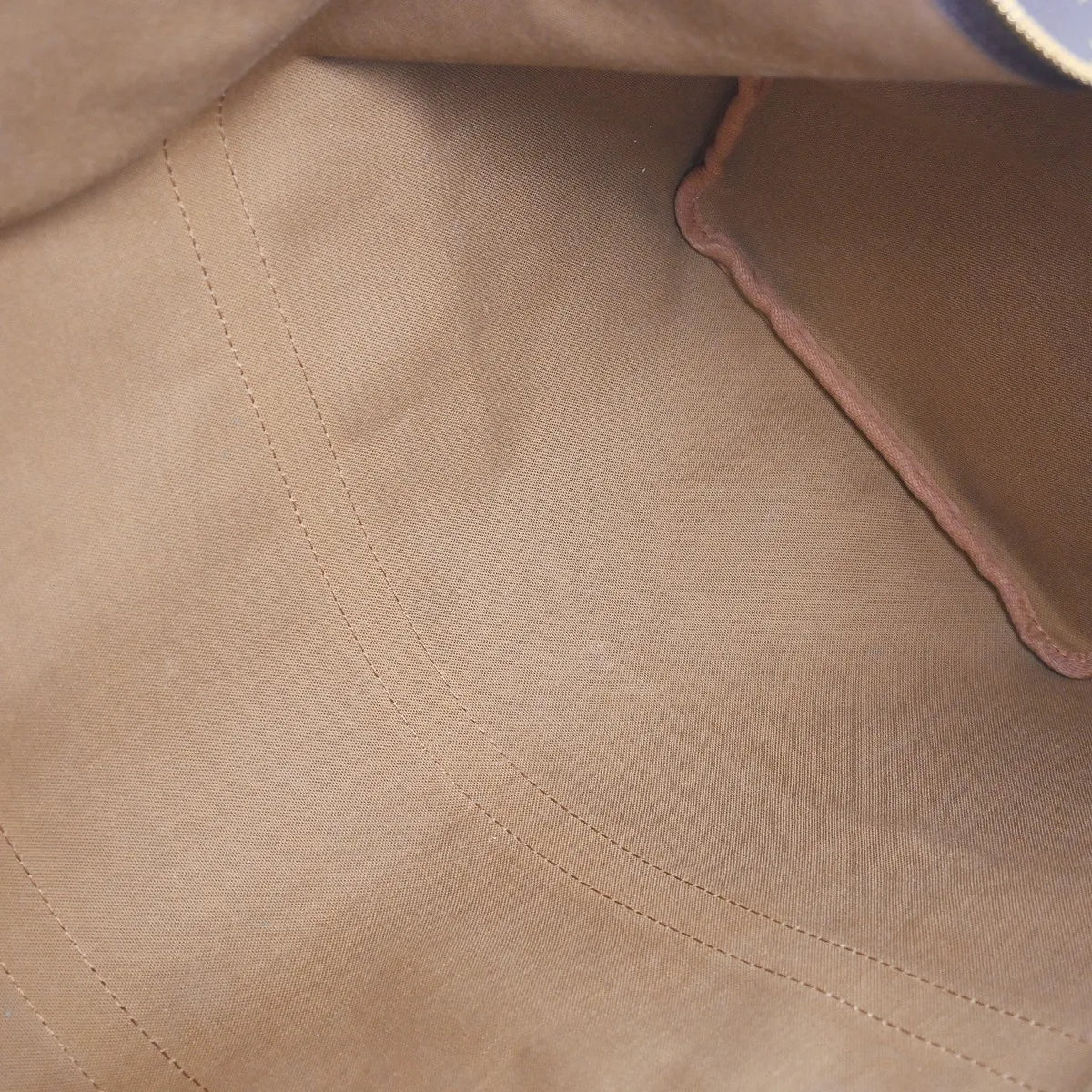 Louis Vuitton Keepall Monogram Canvas Brown Canvas Travel Bag Bag (Pre-Owned)