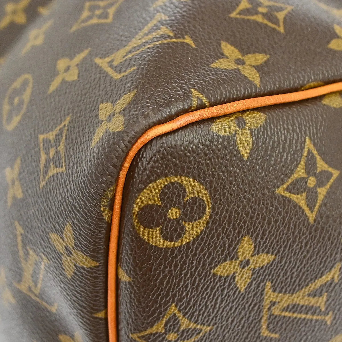 Louis Vuitton Keepall Monogram Canvas Brown Canvas Travel Bag Bag (Pre-Owned)