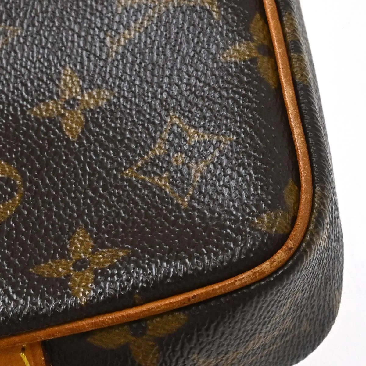 Louis Vuitton Pochette Marly Bandouliere Monogram Canvas Brown Canvas Shoulder Bag Bag (Pre-Owned)