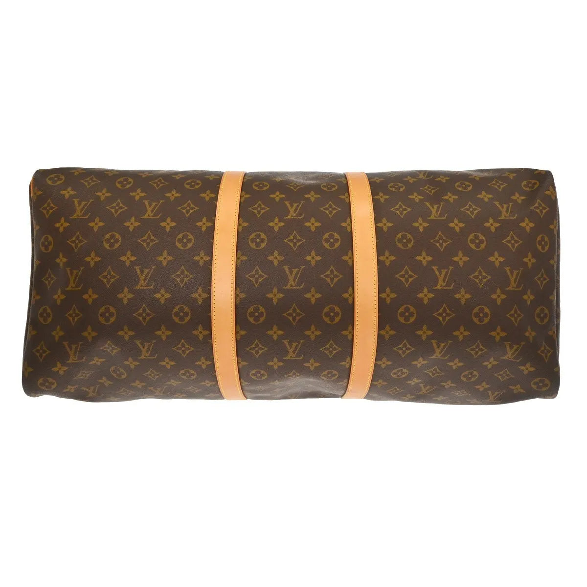 Louis Vuitton Keepall Monogram Canvas Brown Canvas Travel Bag Bag (Pre-Owned)