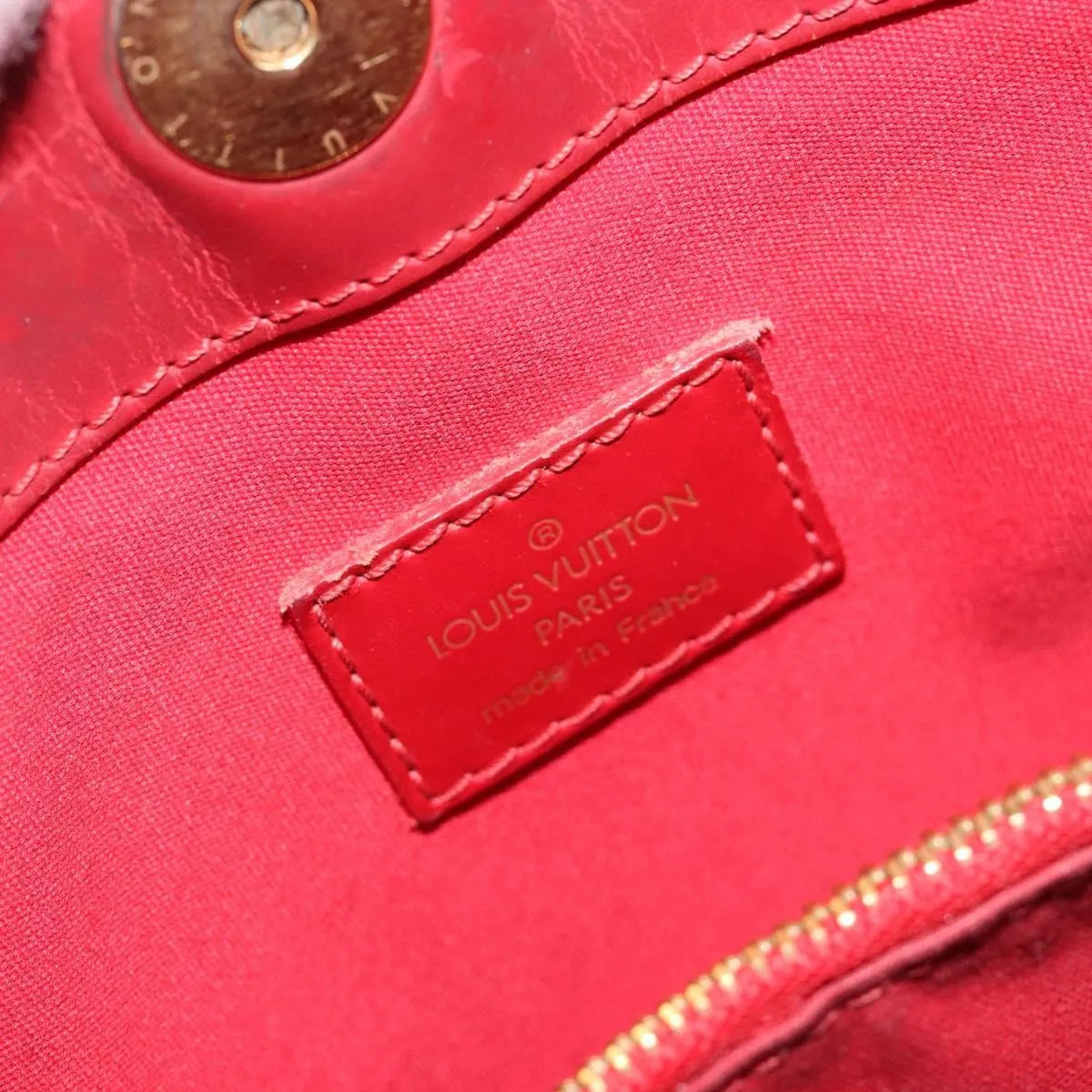 Louis Vuitton Mandara Epi Leather Red Leather Shoulder Bag Bag (Pre-Owned)