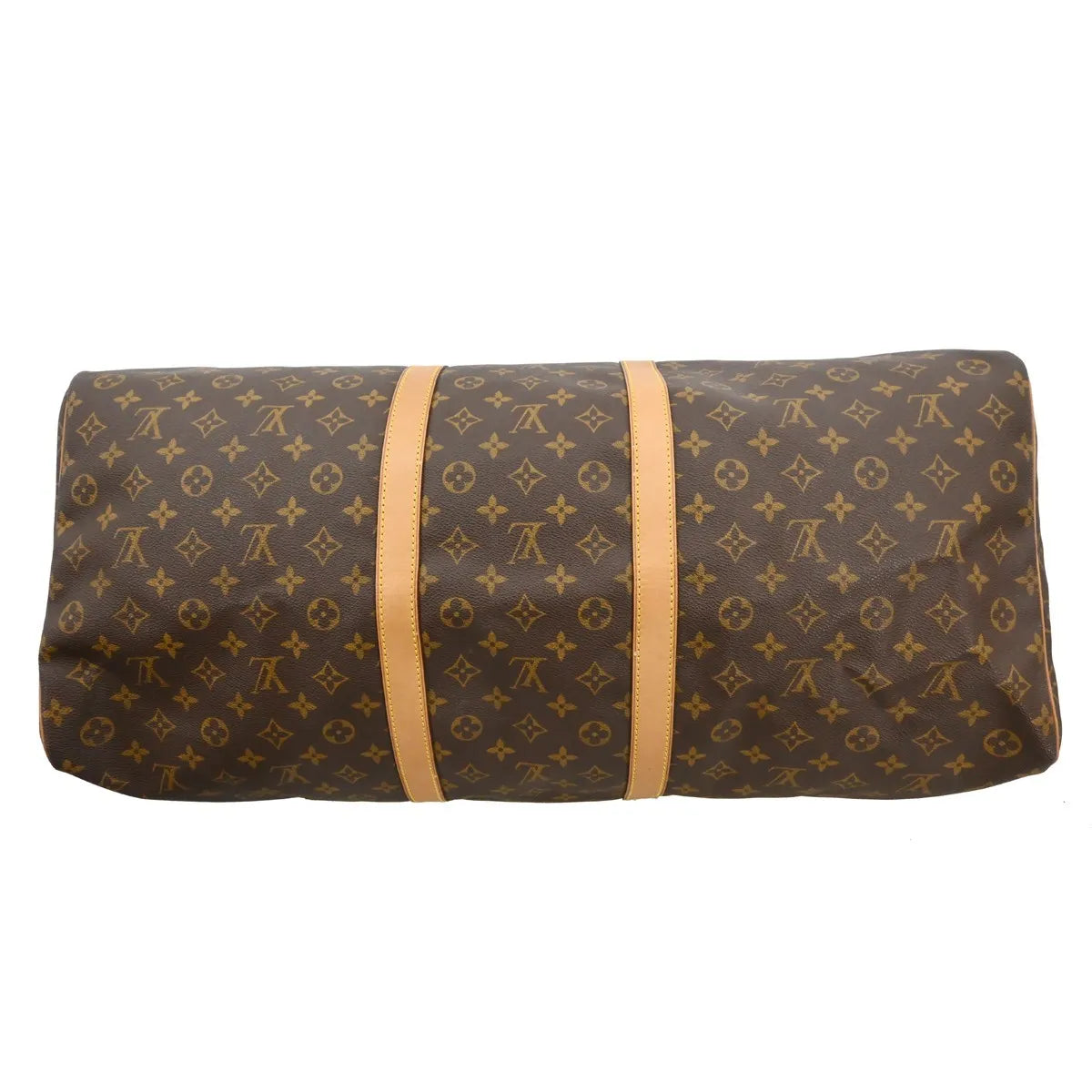 Louis Vuitton Keepall Monogram Canvas Brown Canvas Travel Bag Bag (Pre-Owned)