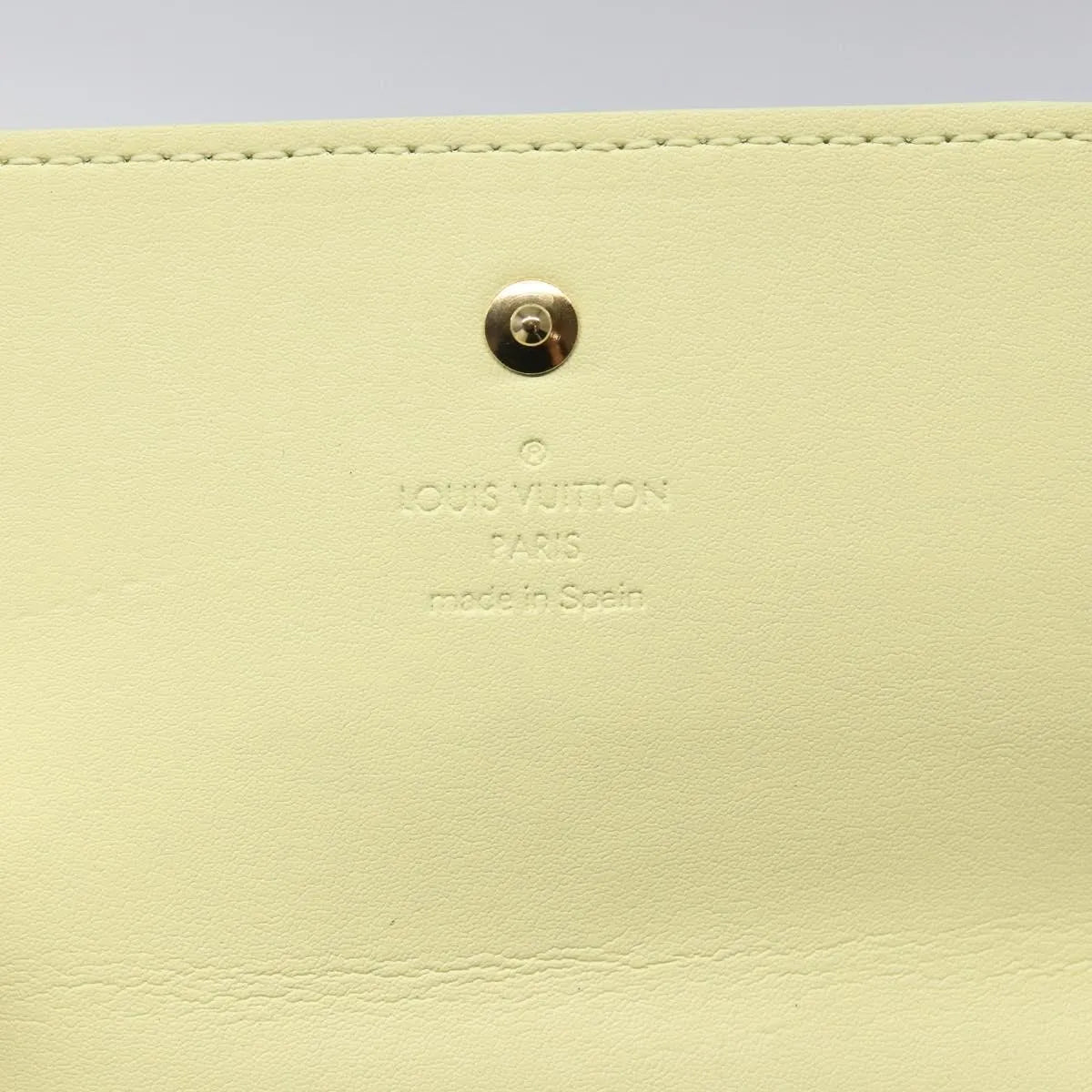 Louis Vuitton Kenmare Shoulder Bag Patent Leather Yellow Patent_Leather Clutche & Pouche Bag (Pre-Owned)