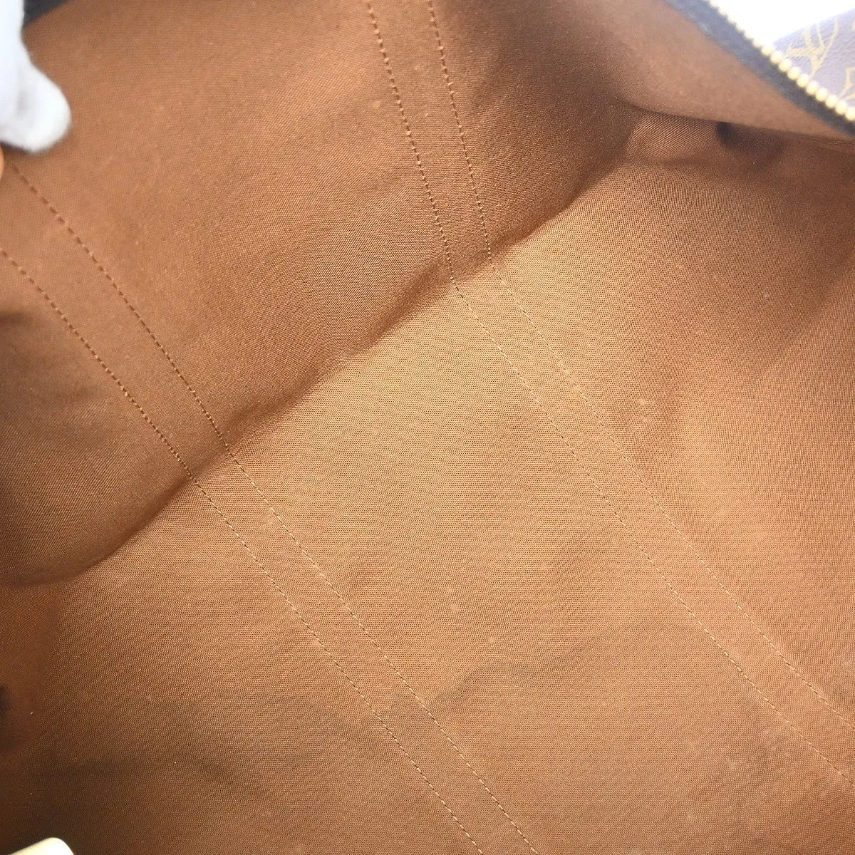 Louis Vuitton Keepall Bag Monogram Canvas Brown Canvas Travel Bag Bag (Pre-Owned)