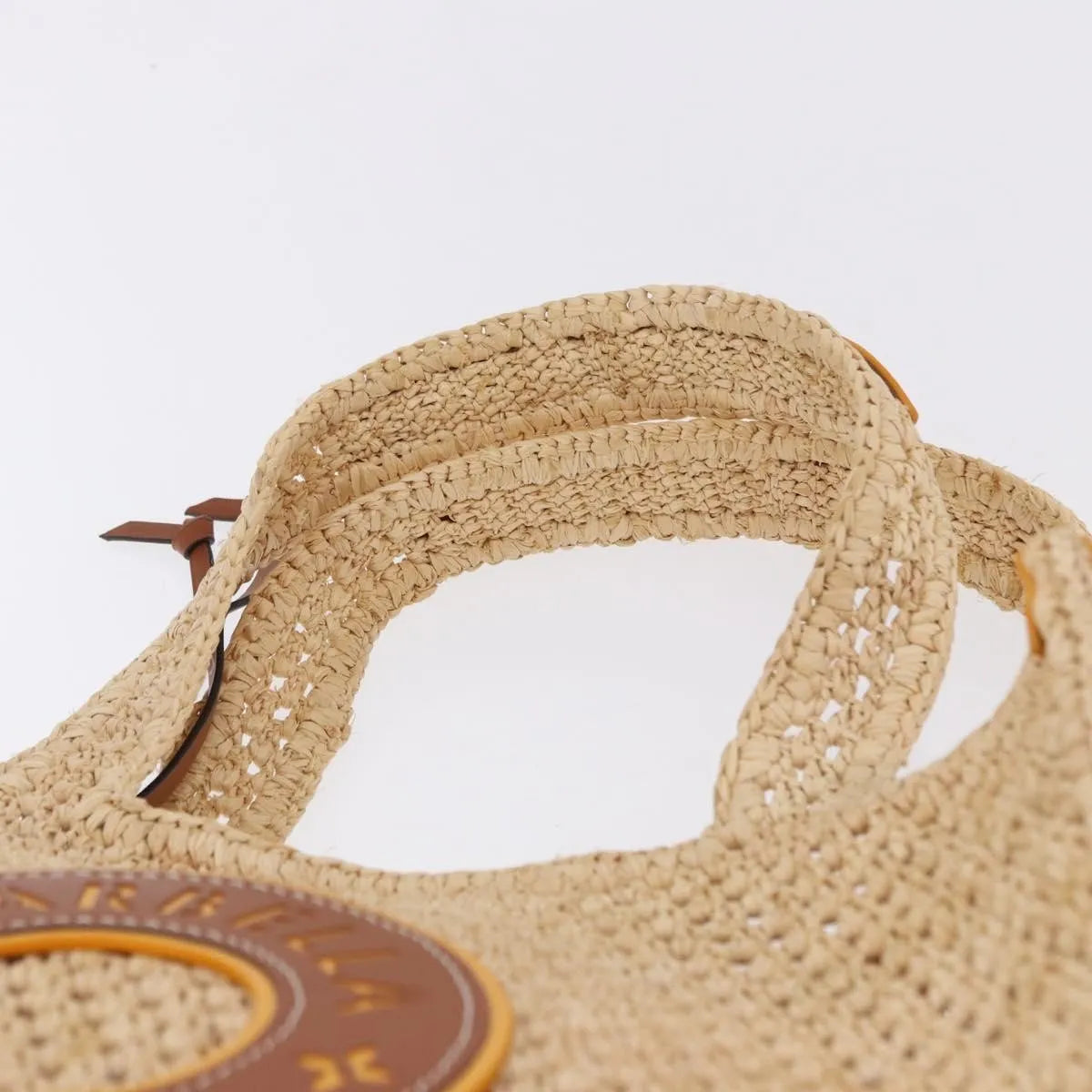 Louis Vuitton Onthego Tote By The Pool Crochet Raffia Beige Wicker Tote Bag Bag (Pre-Owned)