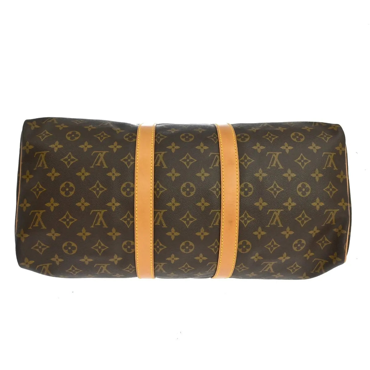 Louis Vuitton Keepall Monogram Canvas Brown Canvas Travel Bag Bag (Pre-Owned)