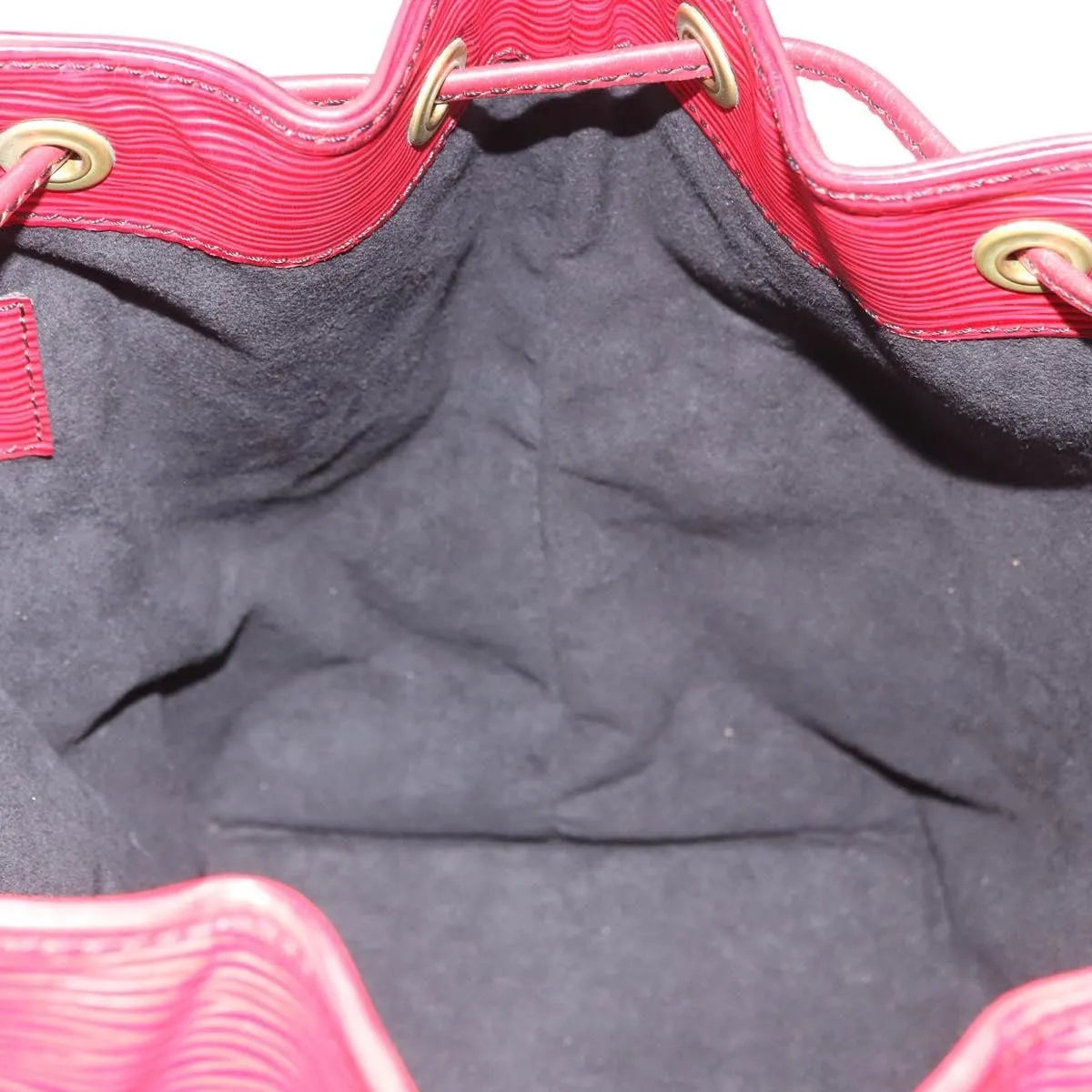 Louis Vuitton Petit Noe Epi Leather Red Leather Shoulder Bag Bag (Pre-Owned)