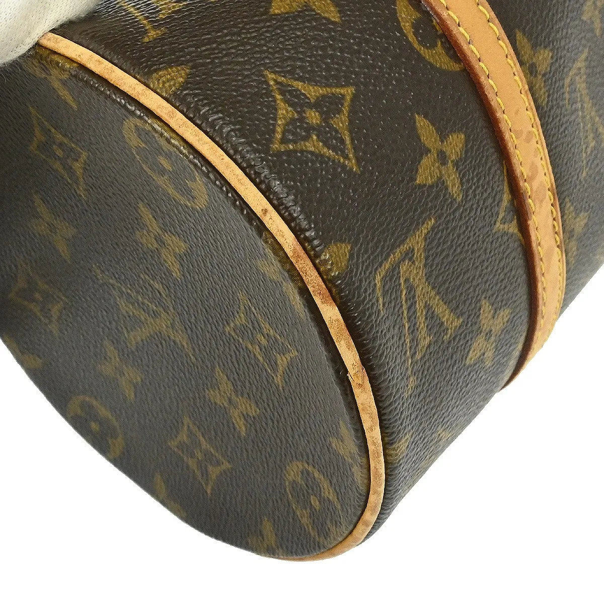 Louis Vuitton Papillon Handbag Monogram Canvas Brown Canvas Handbag (Pre-Owned)