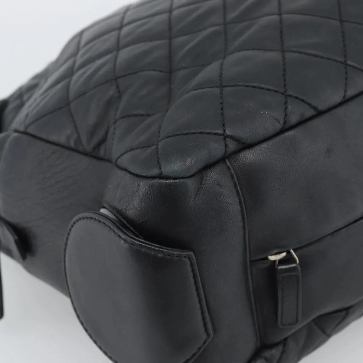 Chanel Reissue 2.55 Tote Quilted Calfskin Black Leather Handbag (Pre-Owned)